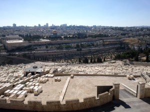 JERUSALEM DESDE EL MONTE DE LOS OLIVOS