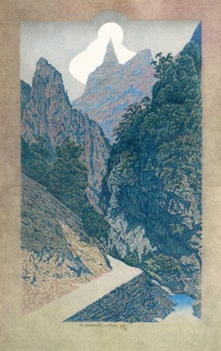 El camino y la montaña A. Pascual